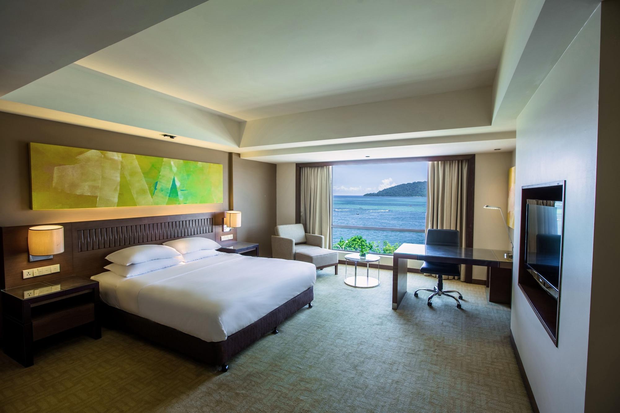 Hyatt Regency Kinabalu Kota Kinabalu Exterior foto Deluxe Ocean View Room
